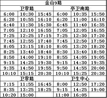 金山2路最新时刻表详解及查询指南